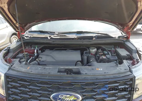 2018 Ford Explorer Sport from USA, damaged, VIN 1FM5K8GT1JGA53597